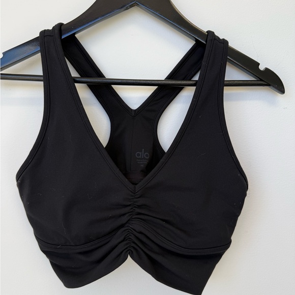 ALO Yoga Wild Thing Bra - Black - Picture 8 of 9